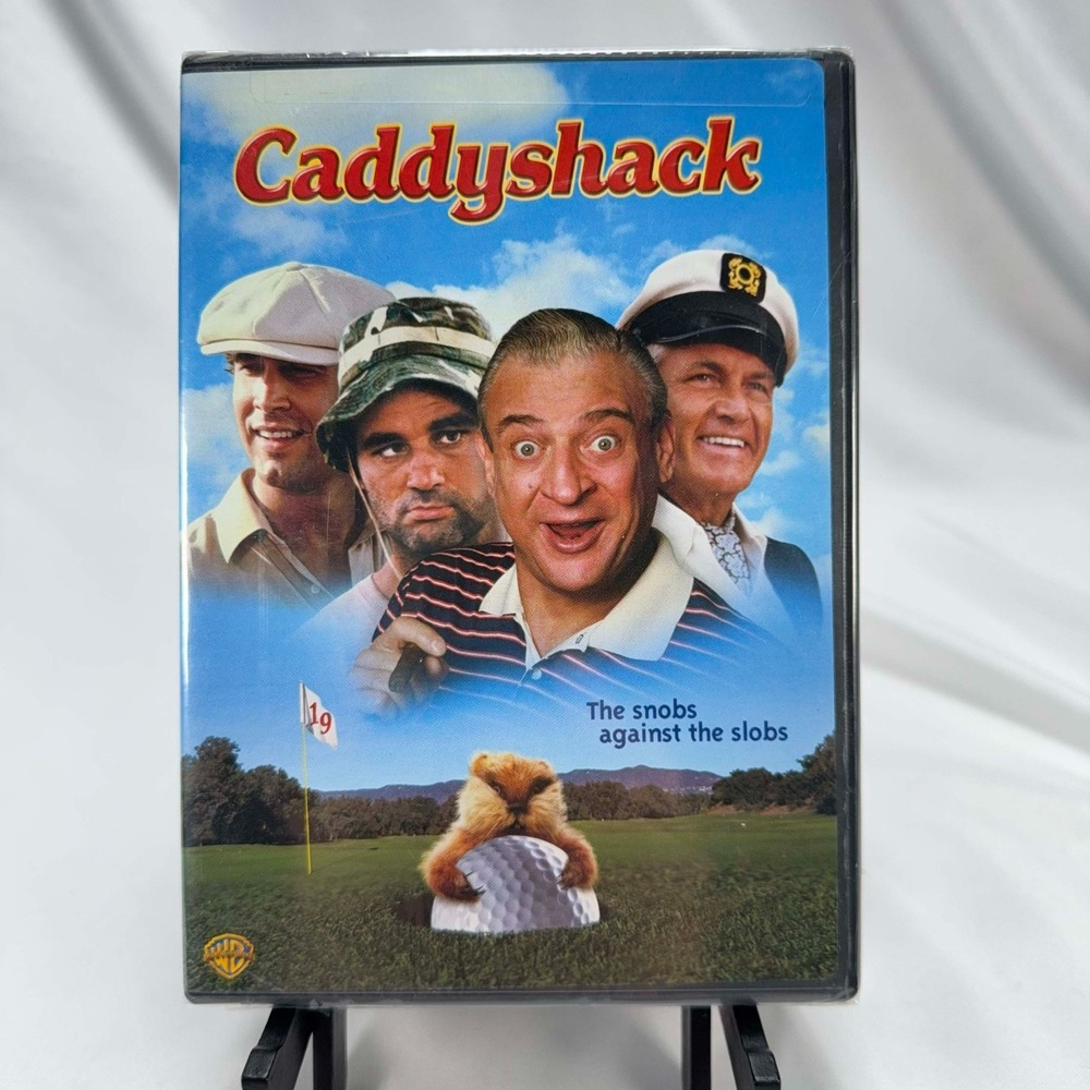 Caddyshack DVD 1980 Classic Comedy Chevy Chase Bill Murray New Sealed.
